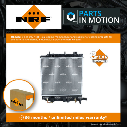 Radiator fits mazda demio - radiator, dw