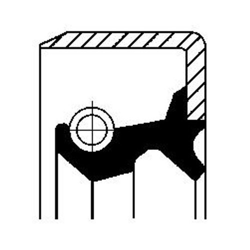 Fits corteco 19033799b shaft - fits,