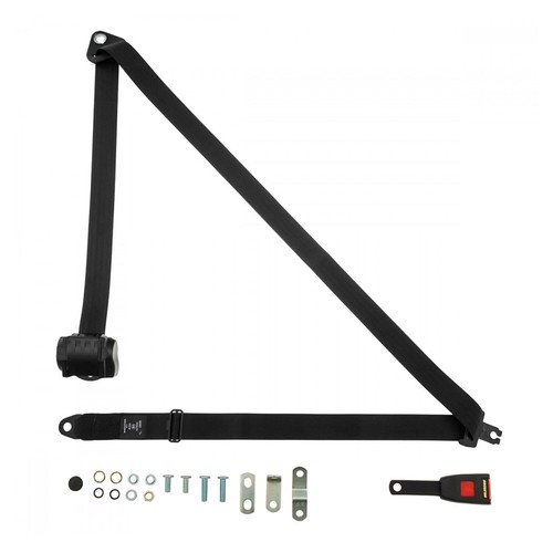 Front automatic seat belt - seat,